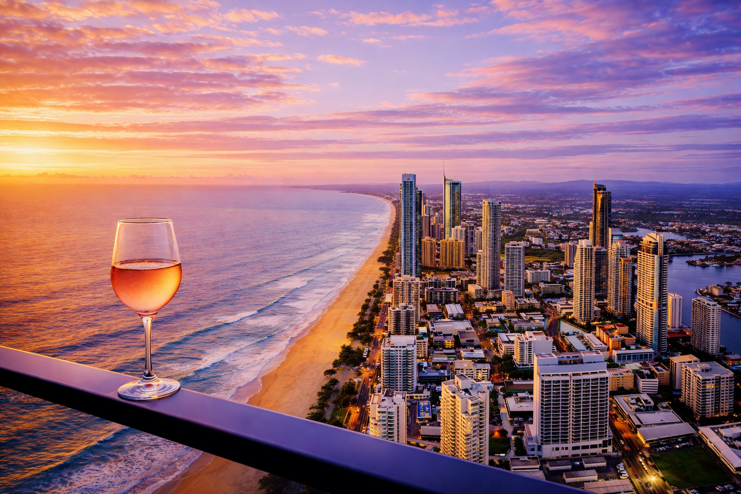 Sky-High Ocean & City View Apartment